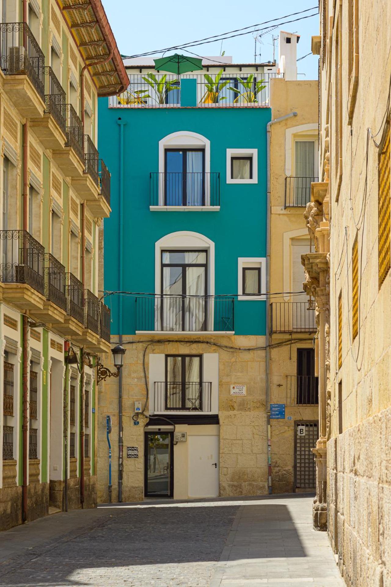 Apartment With Exceptional Charm In Historic Center Of Alicante Exterior foto
